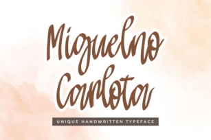 Miguelno Carlota Font Download