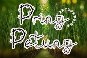 Pring Petung Font Download