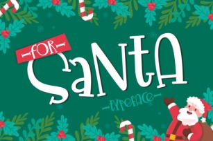 For Santa Font Download