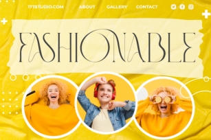 Fashionable Font Download