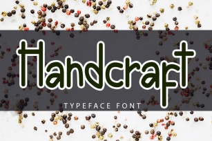 Handcraft - Modern Handwritten Font Font Download