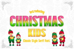 Christmas Kids Font Download