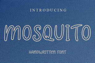 Mosquito Font Download