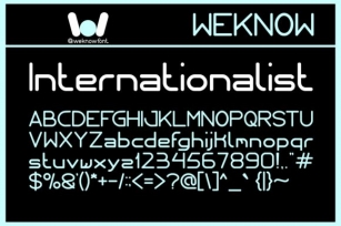Internationalist Font Download