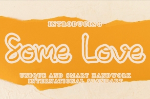 Some Love Font Download
