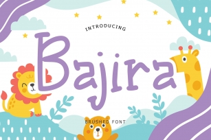 Bajira Brush Font Font Download