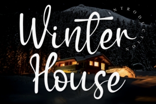 Winter House Font Download