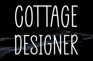 Cottage Designer Font Download