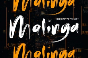 Malinga Font Download