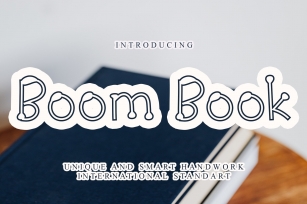 Boom Book Font Download