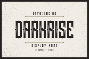 Darkrise - Classic Font Font Download