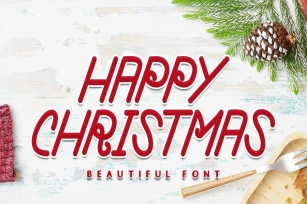 Happy Christmas Font Download
