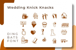 Wedding Knick Knacks Font Download