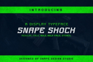 Snape Shock Font Download