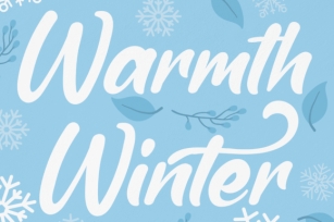 Warmth Winter Font Download