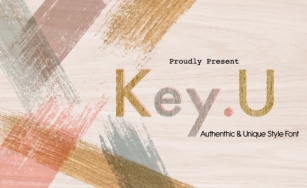 Key U Font Download