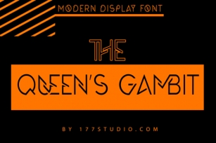 The Queen's Gambit Font Download