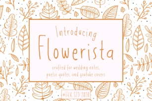 Flowerista Font Download