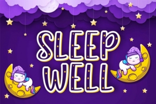 Sleep Well Font Download