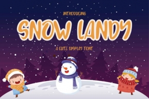 Snow Landy Font Download