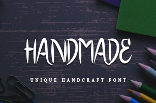 Handmade - Craft Stylish Font Font Download