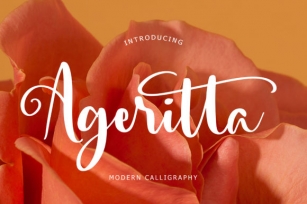 Ageritta Font Download