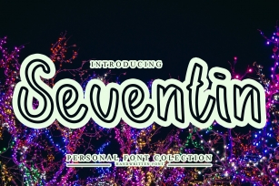 Seventin Font Download