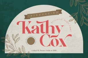 Kathy Cox - Stylish Serif Font Font Download
