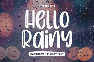 Hello Rainy Font Download