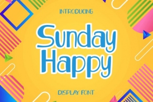 Sunday Happy Font Download