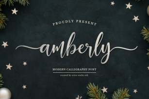 Amberly | Modern Calligraphy Font Download