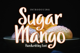 Sugar Mango Font Download