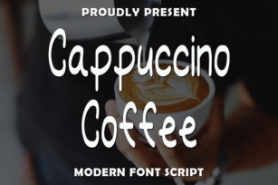 Cappuccino Coffee Font Download