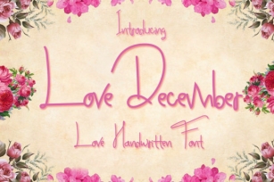 Love December Font Download