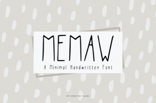 MeMaw Font Download