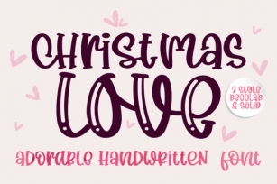 Christmas Love Font Download