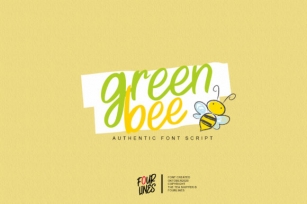 Green Bee Font Download