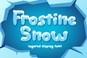 Frostine Snow Font Download