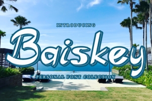 Baiskey Font Download