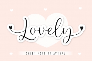 Lovely font Font Download