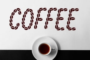 Coffee Beans Font Font Download