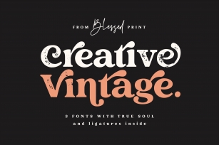 Creative Vintage Serif & Script fonts Font Download