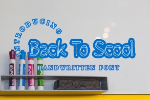 Back To Scool Font Download