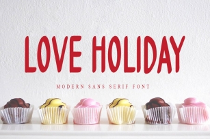 Love Holiday Font Download