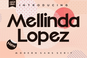 Mellinda Lopez - Modern Sans Serif Font Font Download