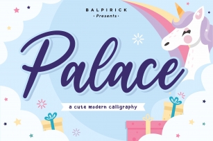 Palace Cute Modern Calligraphy Font Font Download