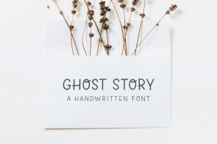 Ghost Story | Handwritten Font Font Download
