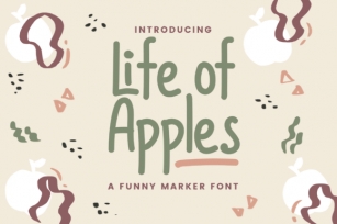 Life of Apples Font Download