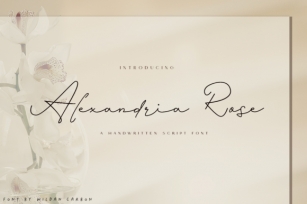 Alexandria Rose Font Download