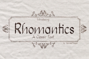 Rhomantics Font Download